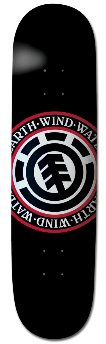 Element Black Seal 8.5 – Planche de Skateboard Large